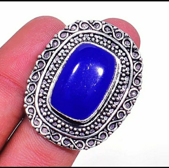 ***$15 Sale*** New Chalcedony 925 Silver Ring. - Picture 1 of 1